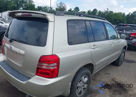 2002 Toyota Highlander V6 из США, поврежденный, VIN JTEHF21A220044066